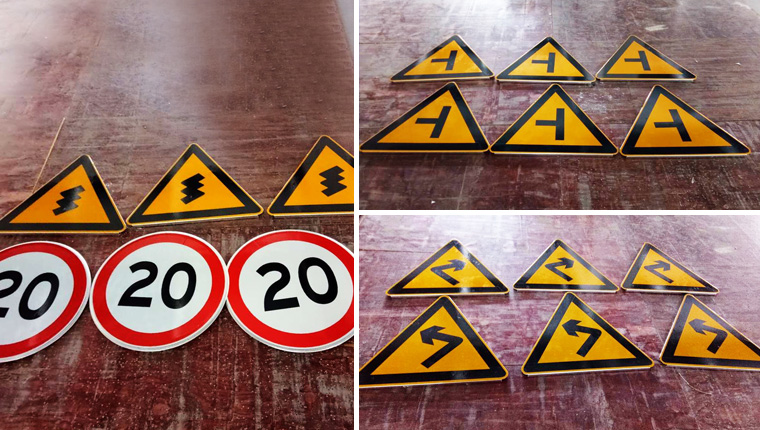 陜西交通標示牌